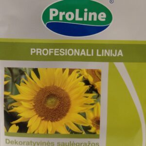Saulėgrąžos dekoratyvinės žemos (Helianthus annuus L.) 10 g SG. NAUJIENA 2026 m.
