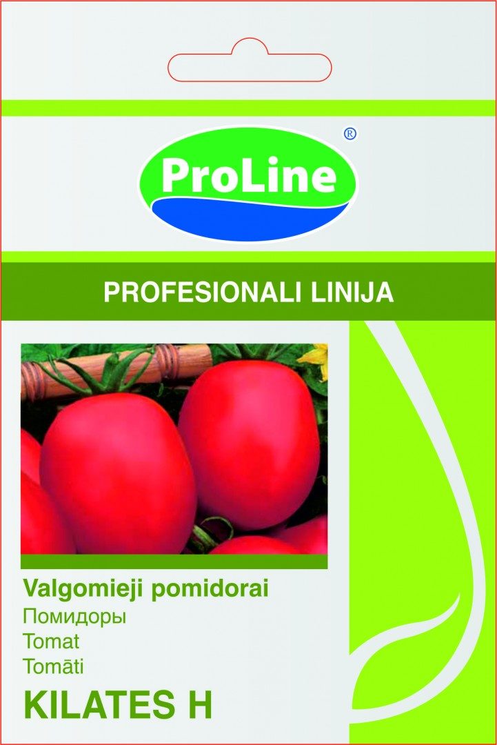 Pomidorai aukštaūgiai, pailgi „slyviniai“, derlingi 'KILATES H' 10 sėklų SG. Pomidorai aukštaūgiai, pailgi „slyviniai“, derlingi 'KILATES H' 10 sėklų SG.