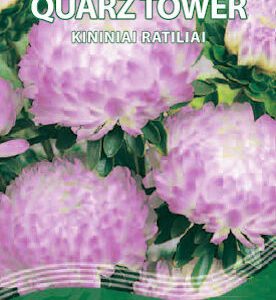 Kininiai ratiliai bijūniniai alyviniai su baltais, skynimui 'TOWER QUARZ' 0,5 g S.