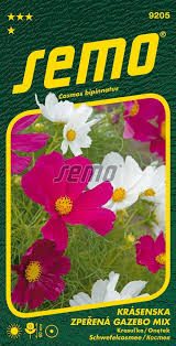 Paprastosios kosmėjos („lineliai“), neaukštos, mišinys 'GAZEBO MIX' 0,7 g SM. NAUJIENA 2026 m. Paprastosios kosmėjos („lineliai“), neaukštos, mišinys 'GAZEBO MIX' 0,7 g SM. NAUJIENA 2026 m.