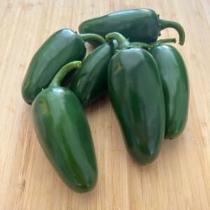 Jalapeno paprikos vidutinio ankstyvumo, tinka ir laukui 'PICADERO H' 100 sėklų (Didelė pakuotė). NAUJIENA 2026 m.