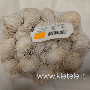 Valgomieji česnakai baltai violetioniai, aštraus skonio, laikymui 'MORADO DE CUENCA' 1 kg (Profi linija). NAUJIENA 2026 m.