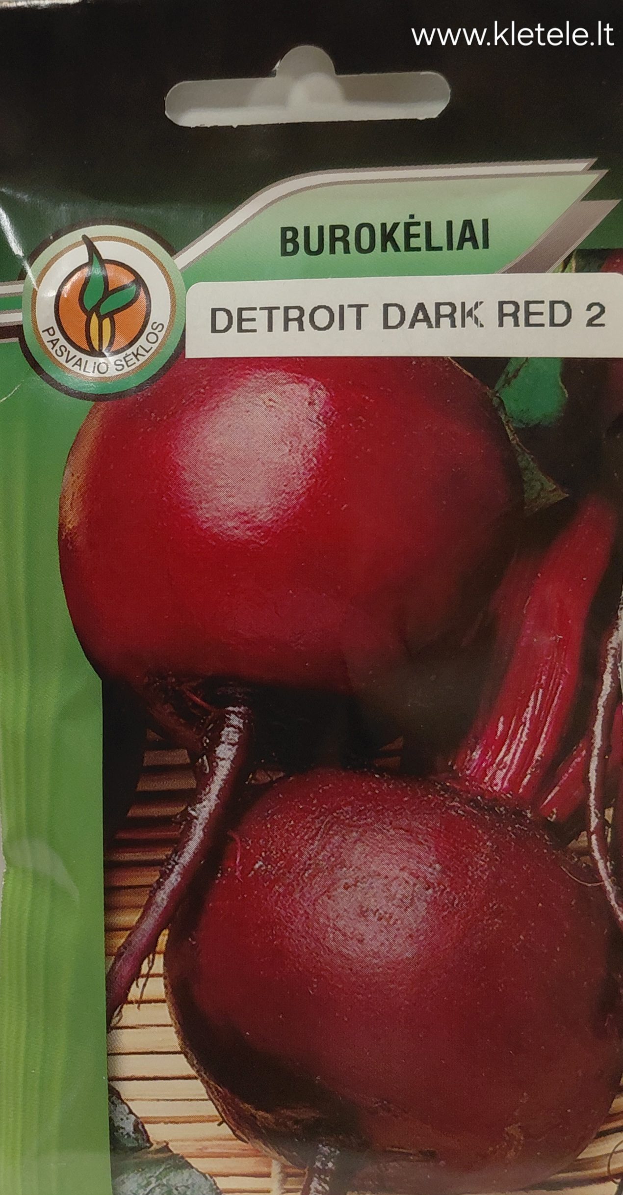Raudonieji burokėliai ankstyvi, konservavimui, laikymui 'DETROIT DARK RED 2' 10 g PS. Raudonieji burokėliai ankstyvi, konservavimui, laikymui 'DETROIT DARK RED 2' 10 g PS.