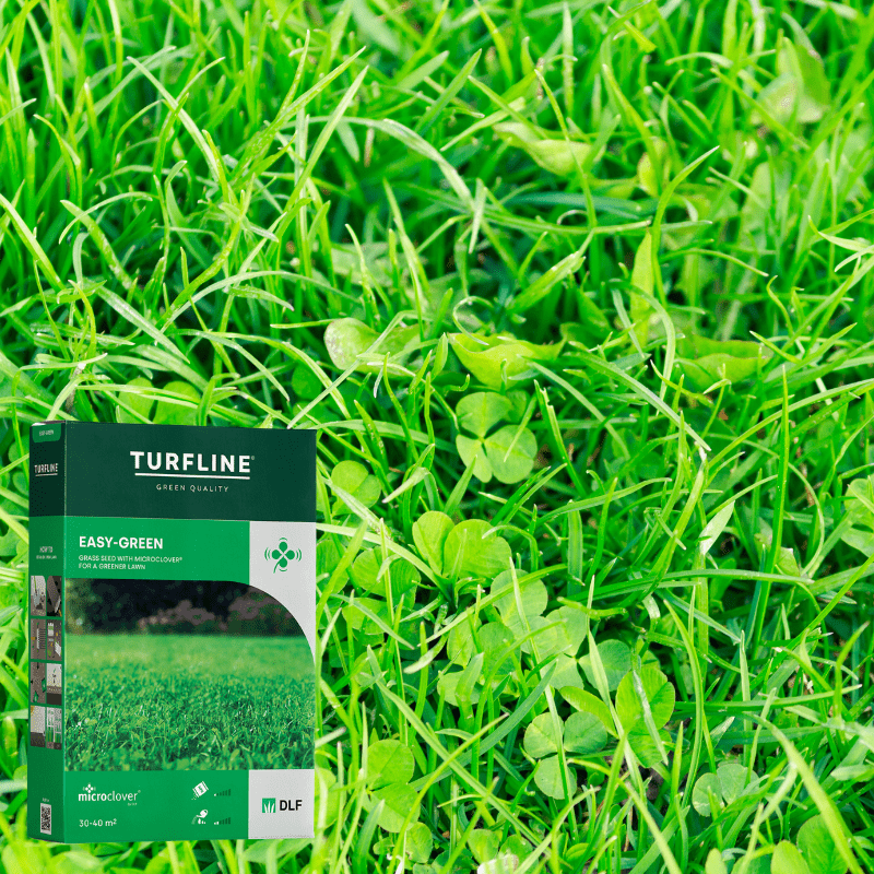 Vejos žolių sėklų mišinys su baltais dobiliukais („Microclover®“) ekologiškų vejų apželdinimui, mažiau tręšimo „EASY-GREEN“ (veja atviroje vietoje su mažai priežiūros) 1 kg TURFLINE. NAUJIENA 2026 m. Vejos žolių sėklų mišinys su baltais dobiliukais („Microclover®“) ekologiškų vejų apželdinimui, mažiau tręšimo „EASY-GREEN“ (veja atviroje vietoje su mažai priežiūros) 1 kg TURFLINE. NAUJIENA 2026 m.