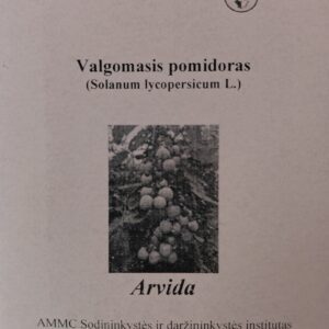 Lietuviška žemaūgė pomidorų veislė, geltonais nedideliais vaisiais, vidutinio ankstyvumo, laukui, balkonui ir vazonui 'ARVIDA' 0,5 g. NAUJIENA 2027 m. Lietuviška žemaūgė pomidorų veislė, geltonais nedideliais vaisiais, vidutinio ankstyvumo, laukui, balkonui ir vazonui 'ARVIDA' 0,5 g. NAUJIENA 2027 m.