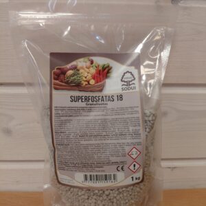 Granuliuotas superfosfatas 18 (rudeniniam tręšimui), 1 kg VS Granuliuotas superfosfatas 18 (rudeniniam tręšimui), 1 kg VS