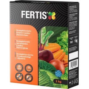 Trąšos Kompleksinė Lauko Daržovėms (barstomos), NPK 13-10-15+mikro 1 kg FERTIS