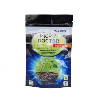 MICRODOCTOR Barricade - mikroorganizmai augalų atsparumui 100 g. NAUJIENA 2025 m. MICRODOCTOR Barricade - mikroorganizmai augalų atsparumui 100 g. NAUJIENA 2025 m.